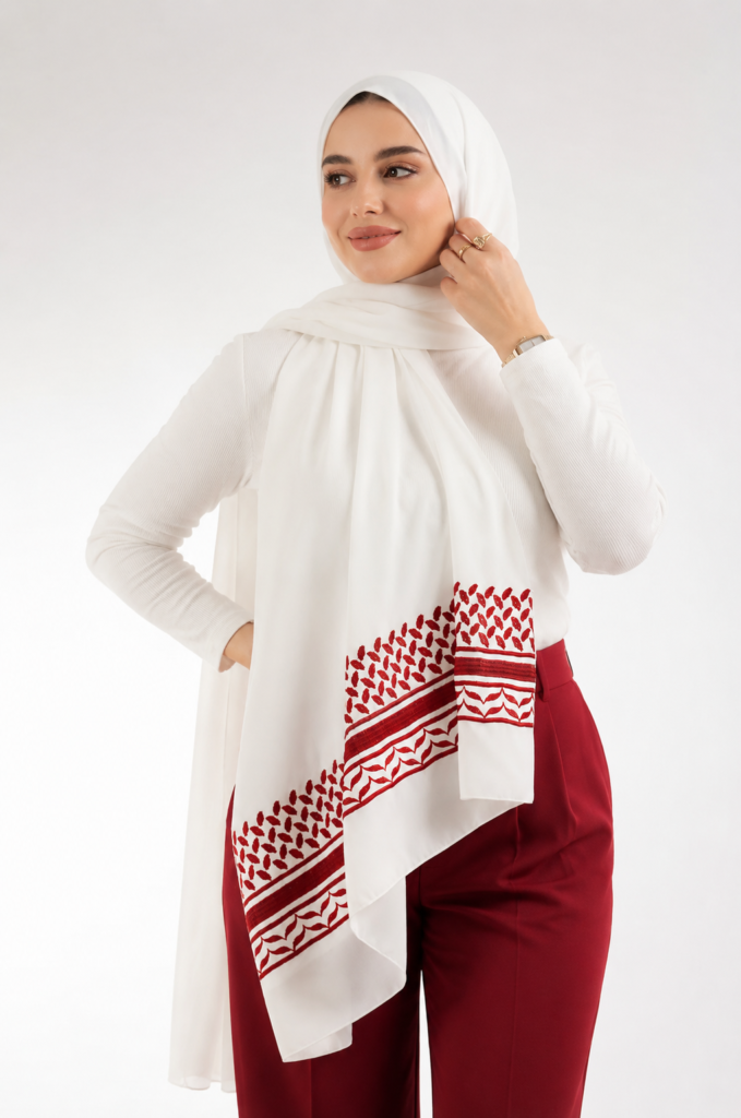 Jordanian Embroidered Shawl